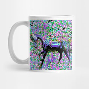 Horse Among the Petals Mug